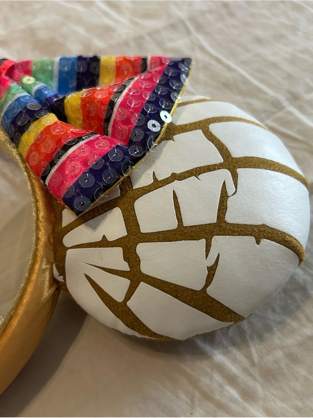 DisneylandResort Disney Parks Pan Dulce Concha Mexican 2023 Minnie Ears Headband - Picture 3 of 8